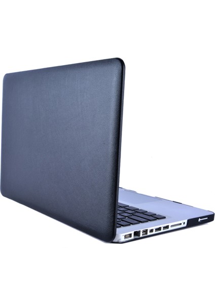 MacBook Pro 13,3 Inç (A1706/A1708/A1989/A2159/A2289/A2251/A2338) İçin Darbeye Dayanıklı Pu Deri + Oyuk Altlı Pc Koruyucu Kılıf (Yurt Dışından)