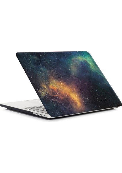 Ön/arka Sert Macbook Kapağı MacBook Air 13,3 Inç Retina Ekran A2337 M1 (2020)/AIR 13,3 Inç Retina Ekran A2179 (2020)/AIR 13,3 Inç (2019) (2018) A1932 YILDIZLI Gökyüzü/ (Yurt Dışından)