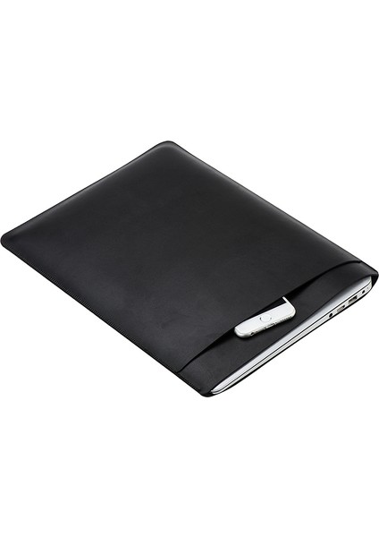 MacBook Pro 15.4 Inç İçin Kol Kılıfı Mikrofiber Pu Deri Çanta (Yurt Dışından)