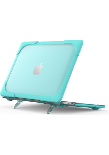 MacBook Pro 13 Inç A2251/A2289/A2338 BLUE İçin Destekleyici Stand ile Sert Pc Dizüstü Bilgisayar Kılıfı Kol Dizüstü Bilgisayar Kapağı (Yurt Dışından)