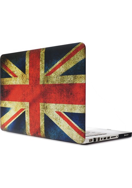 4U Sky Desen Baskı Sert Pc Koruyucu Laptop Kılıfı MacBook Pro 16 Inç (2019) (A2141) THE Union Jack (Yurt Dışından)