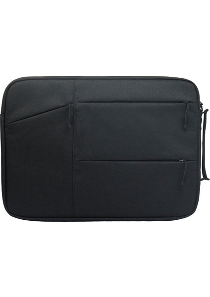 15,6 Inç Dizüstü Bilgisayarlar Için Çizilmeye Dayanıklı Taşıma Çantası Taşınabilir Kol Çantası Su Geçirmez Saklama Çantası, 3 Dış Kese/saplı (Yurt Dışından)