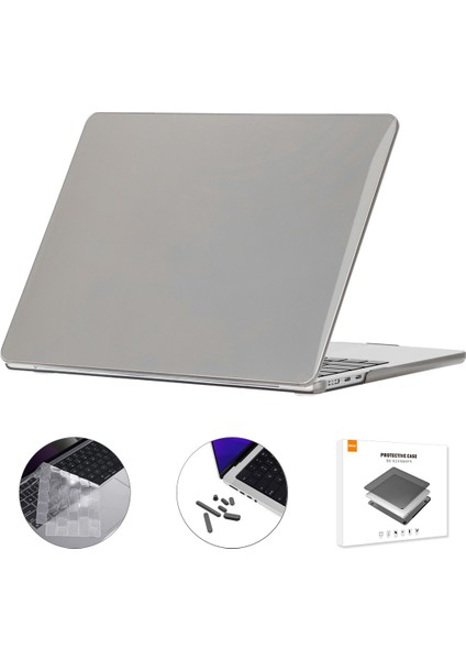 Macbook Air 15 Inç (2023) A2941 (Abd Versiyonu) Dizüstü Bilgisayar Sert Pc Kılıfı, Tpu Klavye Filmi + Toz Geçirmez Fişler (Yurt Dışından)