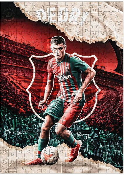 Ahşap Mdf Puzzle Yapboz Bisiso Pedri 255 Parça 35*50 cm