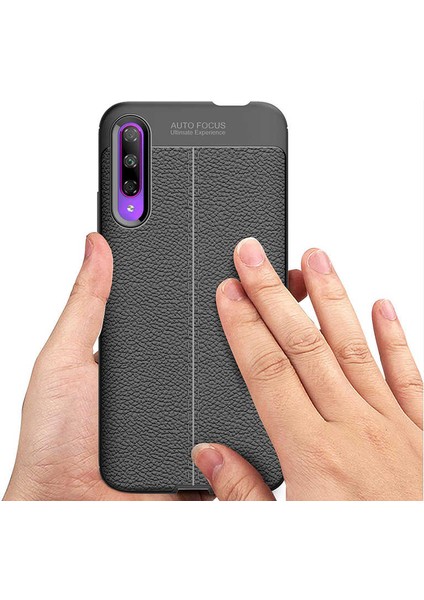 Huawei P Smart Pro 2019 Kılıf Deri Görünümlü Ultra Korumalı Niss Telefon Kılıfı fiyatları