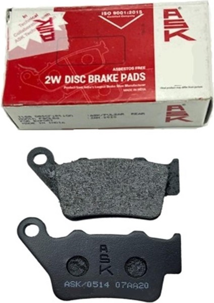 Arka Fren Balatası Bajaj Pulsar 200NS Dominar 400,KTM Duke 200 390 (023)