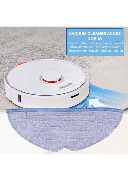 10 Adet Yedek Paspas Bezi Için Uyumlu Xiaomi Roborock S7/t7 Plus Robotik Elektrikli Süpürge Yedek Parçaları (Yurt Dışından) indirimleri