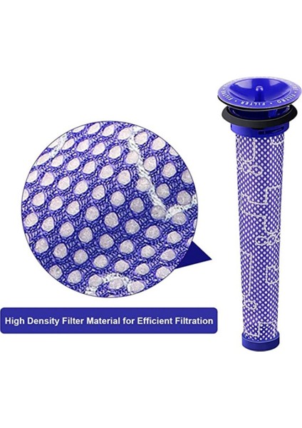 Dyson Absolute Animal V8+ V8 V7 V6 DC62 DC61 DC59 DC58 Vakum 2'li Paket Için Filtre Değiştirmeleri (Yurt Dışından) modelleri
