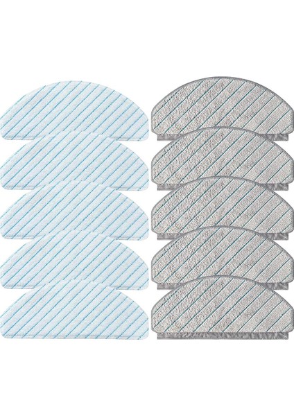 Silme Paspas Bezi Pedleri Ecovacs Deebot Ozmo T10/T10 Artı Robotlu Süpürge Aksesuarları Yedek Parçalar (Yurt Dışından)