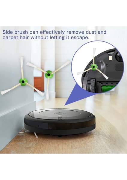 Yedek Parçalar Ana Fırça Yan Fırça Hepa Filtre Irobot Roomba Için I3 I3+ I7 I7+ E5 E6 Elektrikli Süpürge Temizleyici Aksesuarları (Yurt Dışından) modelleri