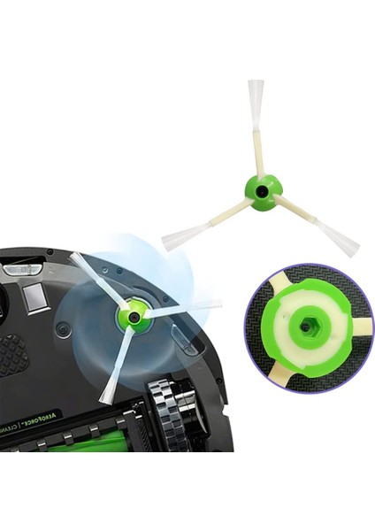 Yedek Parçalar Ana Fırça Yan Fırça Hepa Filtre Irobot Roomba Için I3 I3+ I7 I7+ E5 E6 Elektrikli Süpürge Temizleyici Aksesuarları (Yurt Dışından) indirimleri