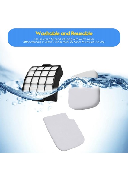 Shark AZ3002 AZ3000 Elektrikli Süpürge Aksesuarları Elektrikli Süpürge Filtresi Için Uyumlu Yedek Parçalar Hepa Filtre (Yurt Dışından) fiyatları