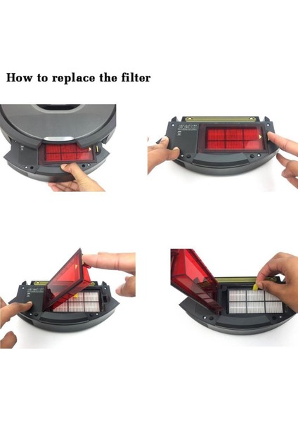 8 Adet Hepa Filtreler Irobot Roomba Için Yedek Parça Aksesuarları 800 900 Serisi Elektrikli Süpürge ve Ücretsiz Temizleme Fırçası (Yurt Dışından) fiyatları