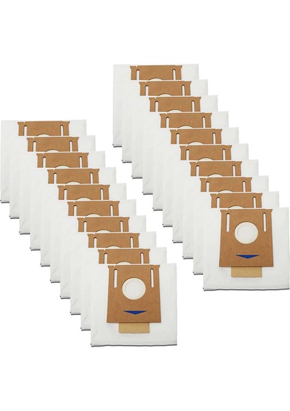 20 Paket Vakum Toz Torbası Ecovacs Deebot T8 T9 Aivi + Max N8 Pro Artı N8 Pro DX93 DDX96 Robotlu Süpürge Parçaları (Yurt Dışından)