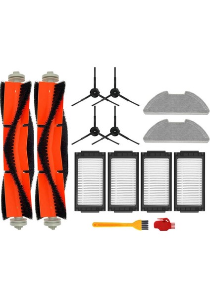 Xiaomi Mijia Mi Robot Vakum Paspas Pro Mjsts1 Yan Ana Fırça Paspas Bezleri Elektrikli Süpürgeler Yedek Aksesuarlar (Yurt Dışından)