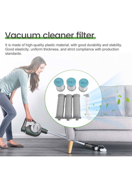 Tineco A10 Hero/master A11 Hero/master Tineco Pure One S11/S12 Akülü Elektrikli Süpürgeler Için Yedek Hepa Filtreleri ve Ön Filtreler (Yurt Dışından) fırsatları