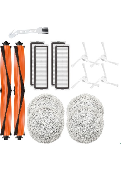Ana Yan Fırça Filtresi ve Paspas Bezi Yedek Aksesuarlar Mijia Pro Xiaomi STYTJ06ZHM Robotik Elektrikli Süpürge (Yurt Dışından) modelleri