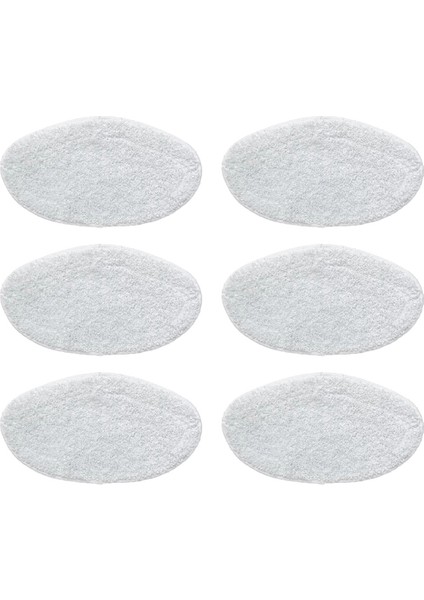 6 Adet Aksesuarlar Yıkanabilir Paspas Bezi Polti Kiti Vaporetto PAEU0332 Buharlı Süpürge Mikrofiber Mops Bez Parçaları (Yurt Dışından)