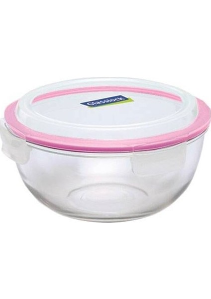 Yuvarlak Cam saklama Kabı 2000 ml
