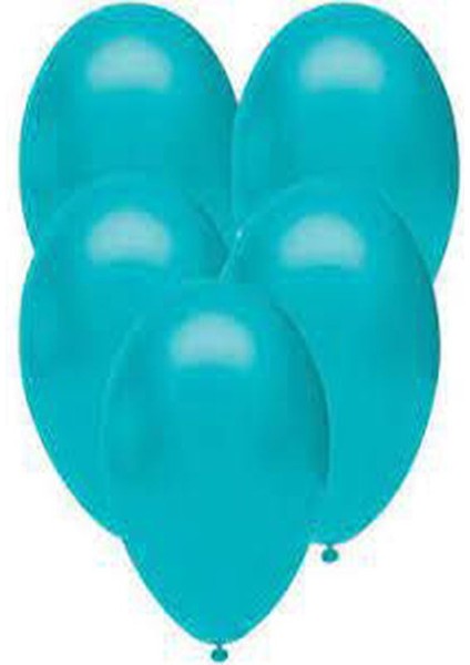 Düz Renk 10'lu Pastel Balon