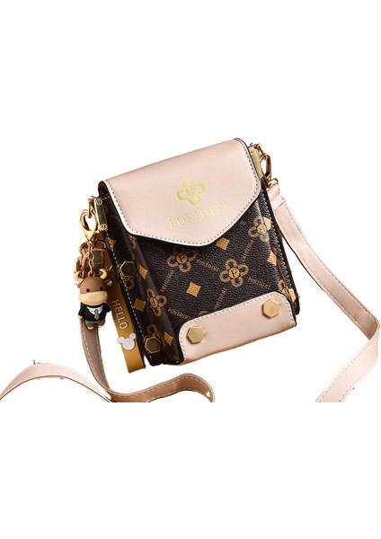 Kadın Omuz Çantası Haki Desenli Crossbody Çanta (Yurt Dışından)