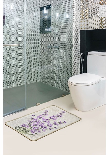 Lavender Djt 40 x 60 cm Banyo Halısı