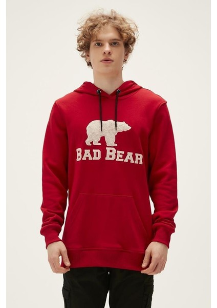 Brand Hoodıe Bordo Erkek Sweatshirt 22.02.12.001-C54