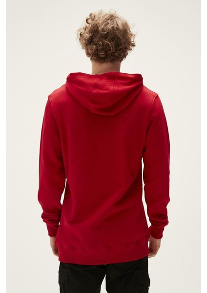 Brand Hoodıe Bordo Erkek Sweatshirt 22.02.12.001-C54