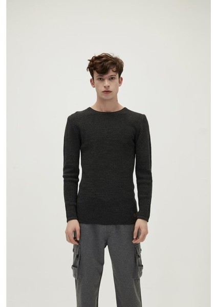 Erkek Antrasit Sweatshirt