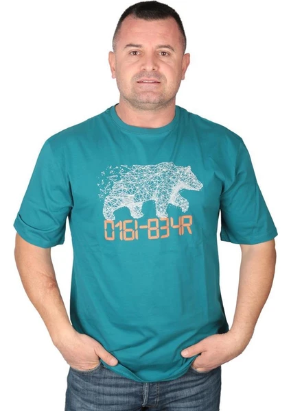 Bad Bear Dıgıbear T-Shırt Mavi Erkek T-Shirt 22.01.07.050-C41