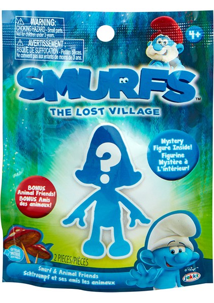 Şirinler Kayıp Köy Sürpriz Figür Paket