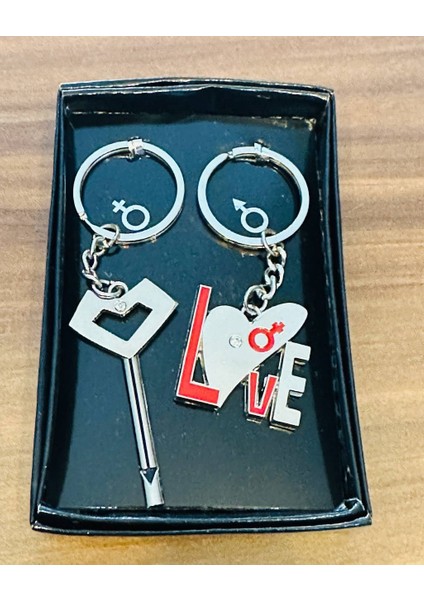Sevgililer Için Özel Tasarım Çift Anahtarlık Aşkınızı Taşıyın! modelleri