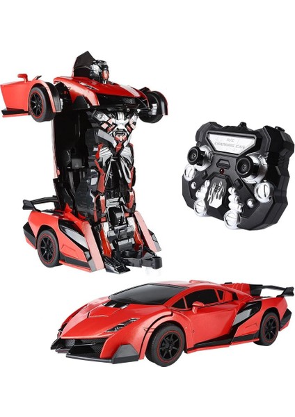 Uzaktan Kumandalı Araba, Çocuk Oyuncakları Için Robot Rc Arabaları Dönüştürme, Tek Tuşla Deformasyonlu, 360° Sürüklenme ve Gerçekçi Motor Sesi ile 1:14 Ölçekli Araba, 8+ Yaş Erkek (Yurt Dışından)