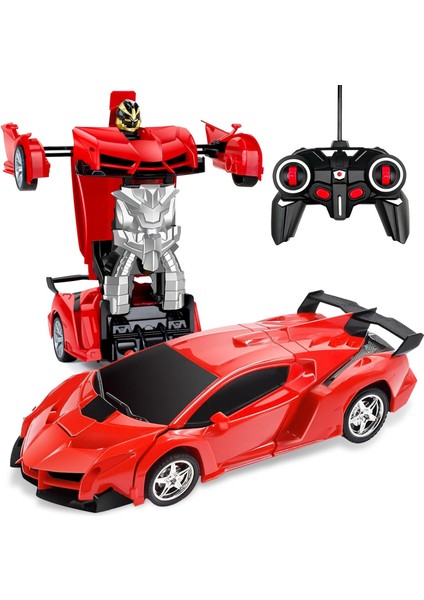 Uzaktan Kumandalı Araba, Erkek Çocuklar Için Oyuncaklar 3 4 5-7 8 Yaşında, 1:18 Ölçekli Rc Araba Dönüşümü Robot Oyuncaklar Çocuklar Için Yeni Yürümeye Başlayan Çocuklar Noel Doğum (Yurt Dışından)