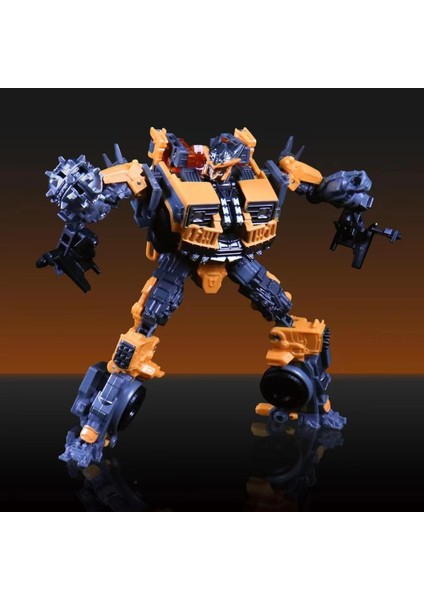 Transformer Qt-01 Battletrap Kodiak Bumblebee Beetle Deformasyon Robotu Op Sütunu Optimus Prime Transformer Oyuncak Stüdyo Serisi Film Versiyonu Araba Robot Modeli 7 Inç (Renk : Tu (Yurt Dışından)