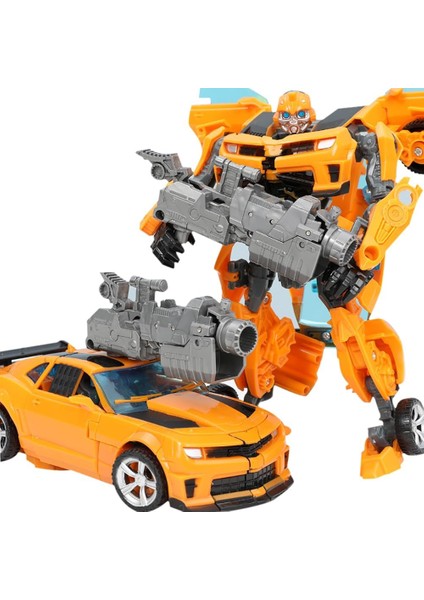 Deforme Edilebilir Robot Bumblebee, 7.9 Inç, Alaşım Deformasyon Robotu, Masaüstü Koleksiyonu Süslemeleri Doğum Günü Hediyeleri (Yurt Dışından)