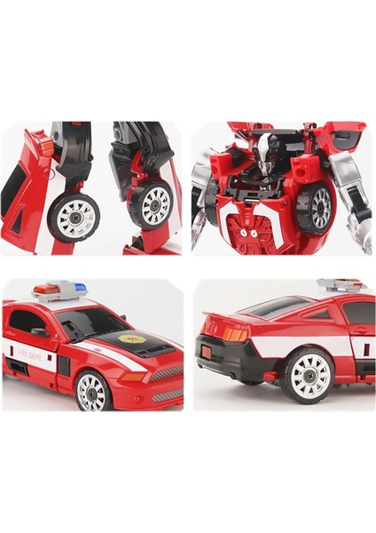 Deformasyon Robotu Modelleri,deforme Olabilir Kurtarma Robotları,dönüştüren Robot Aksiyon Figürü Ko Koleksiyoncu Sürümü,zarif Paketleme (Merdivenli Kamyon) (Kırmızı1) (Yurt Dışından) fırsatları