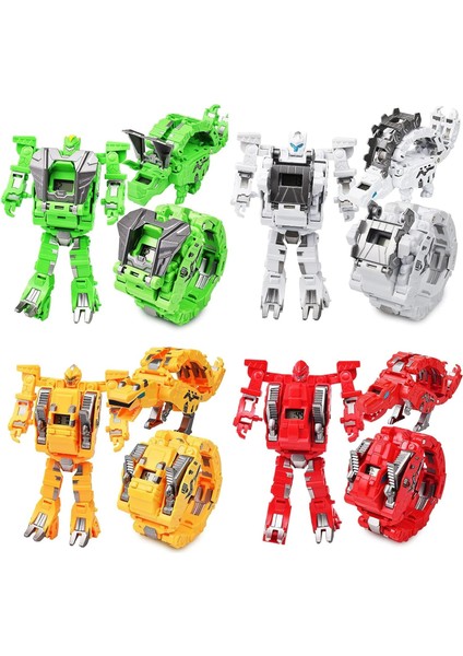 Trafo Dinozor Izle Robot Oyuncaklar, Deformasyon Elektronik Saat Dinozor Hayvan Robot Aksiyon Figürü Oyuncakları Yetişkin Çocuk Erkek Kız Için (Kırmızı) (Yurt Dışından)