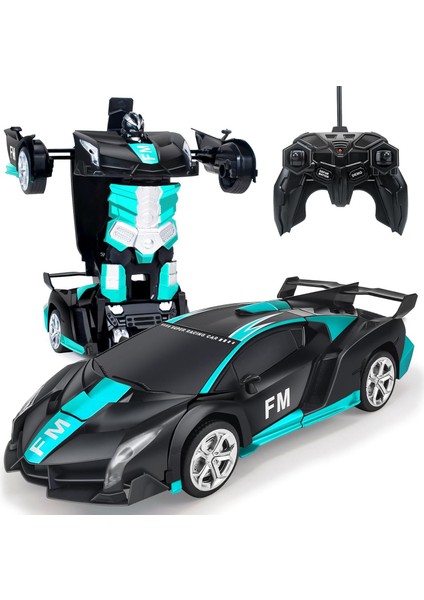 Uzaktan Kumanda Araba, Boys Için Oyuncaklar 3 4 5-7 8 Yaşında, 1:18 Ölçekli Rc Araba Dönüşüm Robot Rc Araba Oyuncaklar Çocuklar Için Noel Doğum Günü Hediyeleri (Yurt Dışından)