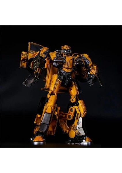 Transformatör Qt-01 Battletrap Kodiak Bumblebee Beetle Deformasyon Robotu Op Sütunu Optimus Prime Transformer Oyuncak Stüdyo Serisi Film Versiyonu Araba Robot Modeli 7 Inç (Renk: P (Yurt Dışından)