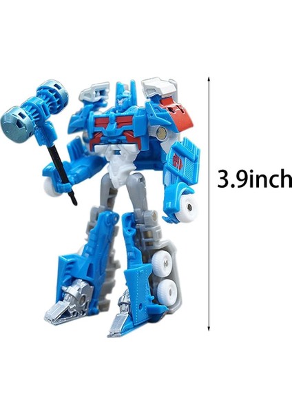 Deforme Robot Ultra Magnus, Taşınabilir Deformasyon Robot Aksiyon Figürü Modeli, Masaüstü Süsleme Koleksiyonu Hediyeler (Azure) (Yurt Dışından)