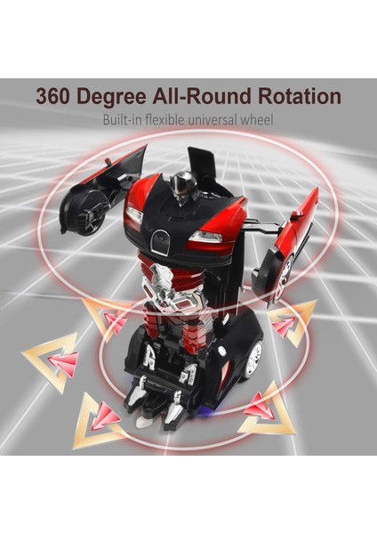 Rc Arabaları Robota Dönüştürün, Erkek Çocuklar 4-6 Için Uzaktan Kumandalı Araba, Tek Tuşla Robota Deformasyon ve 360° Döndürülebilen Drifting, 6-10 Yaş Çocuklar Için Dönüştürülebil (Yurt Dışından) modelleri