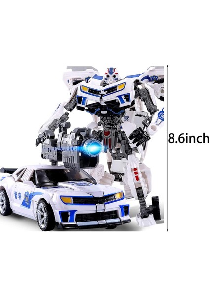 Kahramanca Prowl Aksiyon Figürü, Deforme Araba Robotu, Manuel Montaj Deformasyon Robotu, Koleksiyonluk 2'si 1 Arada Dönüşen Robotlar, Çok Renkli (Yurt Dışından)