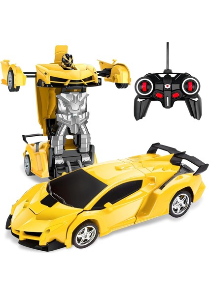Uzaktan Kumandalı Araba, Erkek Çocuklar Için Oyuncaklar 3 4 5-7 8 Yaşında, 1:18 Ölçekli Rc Araba Dönüşümü Robot Oyuncaklar Çocuklar Için Yeni Yürümeye Başlayan Çocuklar Noel Doğum (Yurt Dışından)