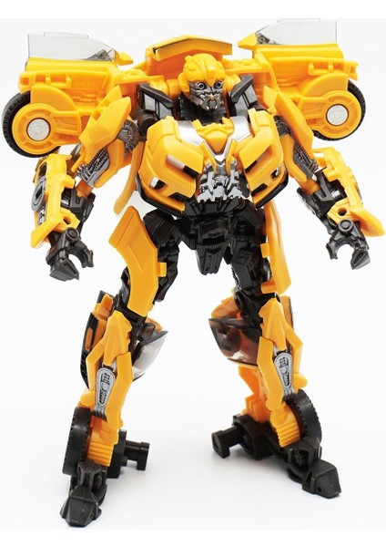 Aksiyon Figürü Deformasyon Robot Bumblebee, Araba Modeli Deforme Robot, Lüks Ölçekli Tahsil Şekil (Yurt Dışından)