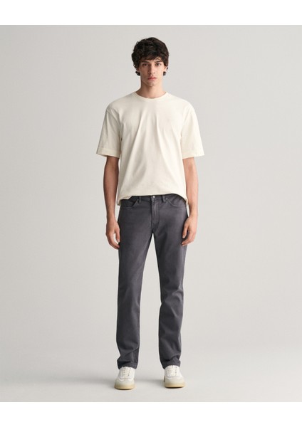 Erkek Gri Slim Fit Jean 1000262.162