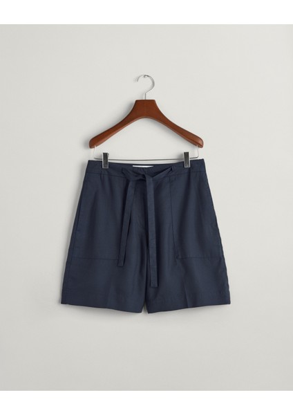 Kadın Lacivert Relaxed Fit Şort 4020105.433