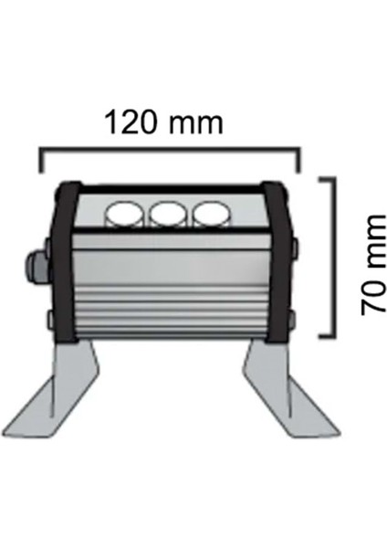 3W 10 cm Wallwasher 4000K fiyatları