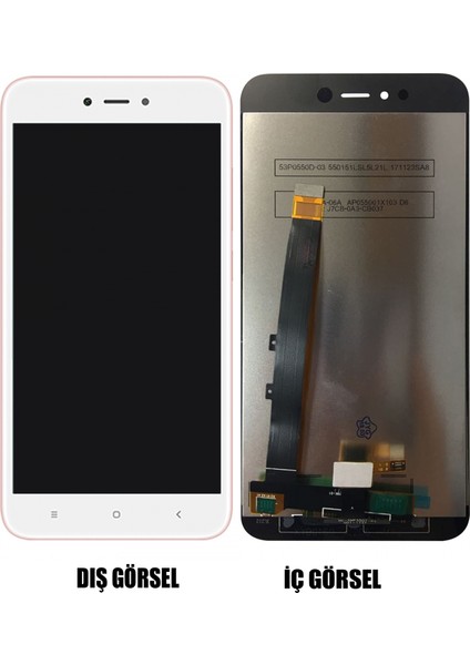 Teknonet Xiaomi Redmi Note 5A Uyumlu Org Lcd+Dokunmatik
