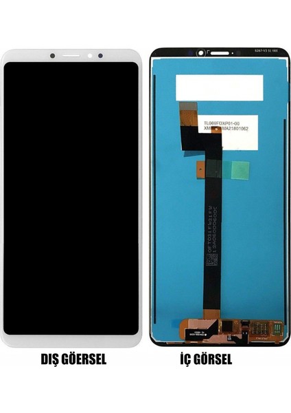 Teknonet Xiaomi Mi Max 3 Uyumlu Org Lcd+Dokunmatik